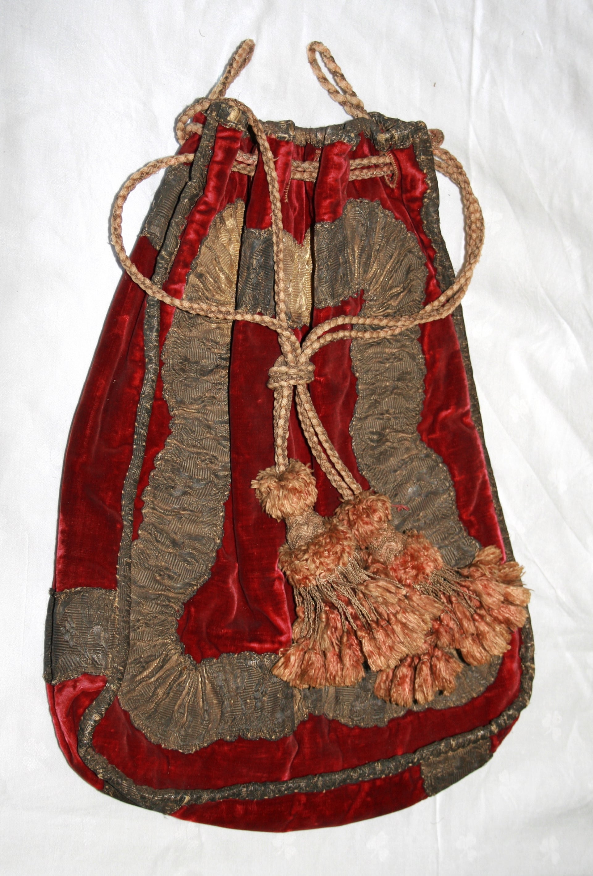 The bag found in West Horsley Place. Photograph: The Mary Roxburghe Trust