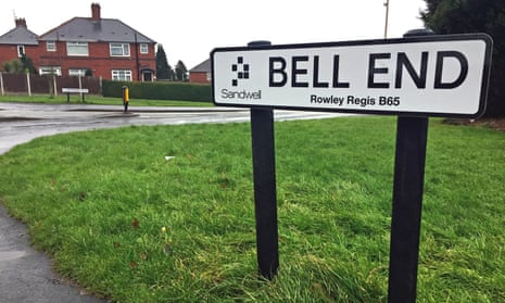 Snigger … Bell End in the West Midlands.