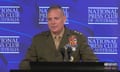 Speaking at the National Press Club, Lt Gen Stephen Sklenka, the deputy commander of the US Indo-Pacific Command, said it was 'too far down the path' to factor Aukus submarines into its future planning in relation to the Taiwan Strait