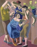The Dressmaker (oil on canvas). Click on the image to see the painting in full size.