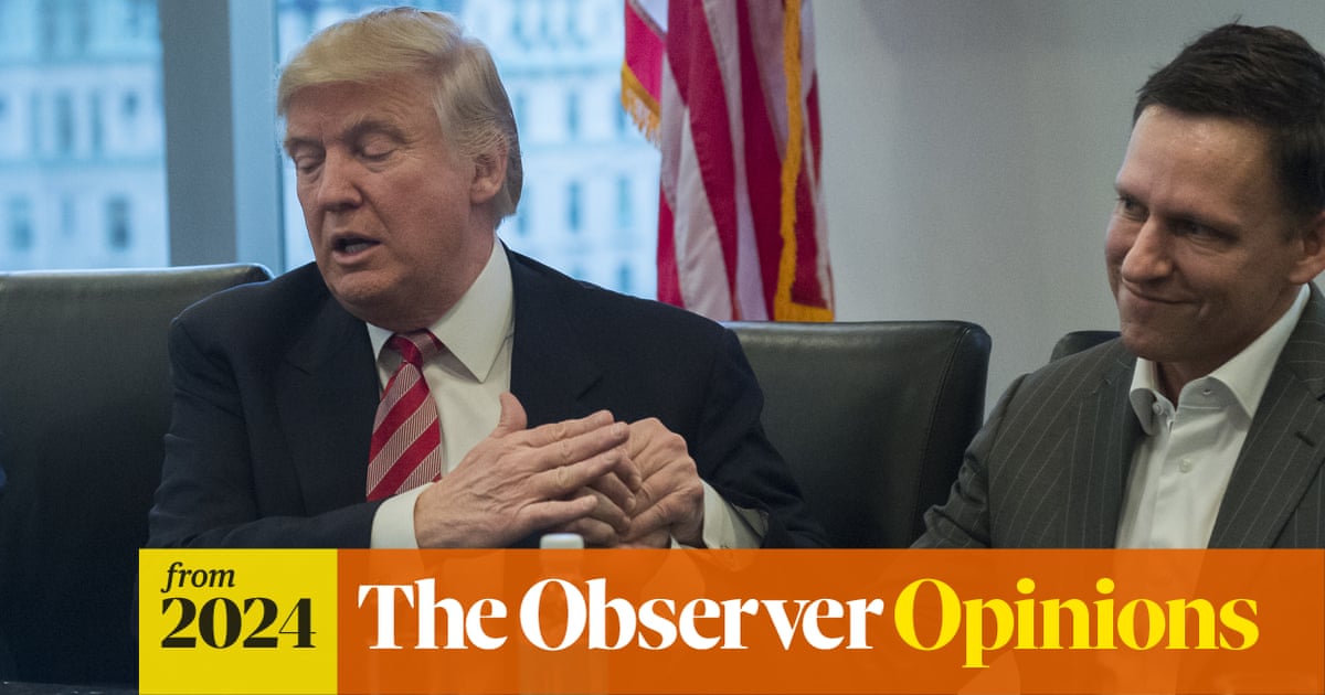 Tech broligarchs are lining up to court Trump. And Vance is one more link in the chain
