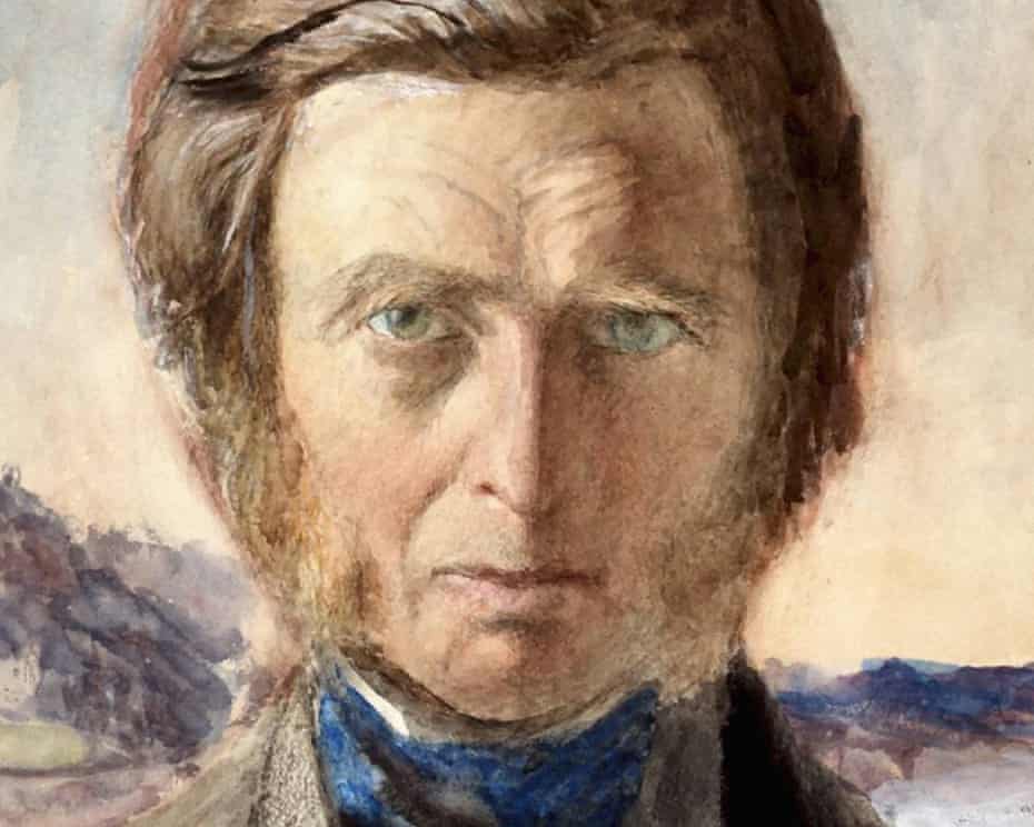 Portrait of John Ruskin, attributed to Charles Fairfax Murray.