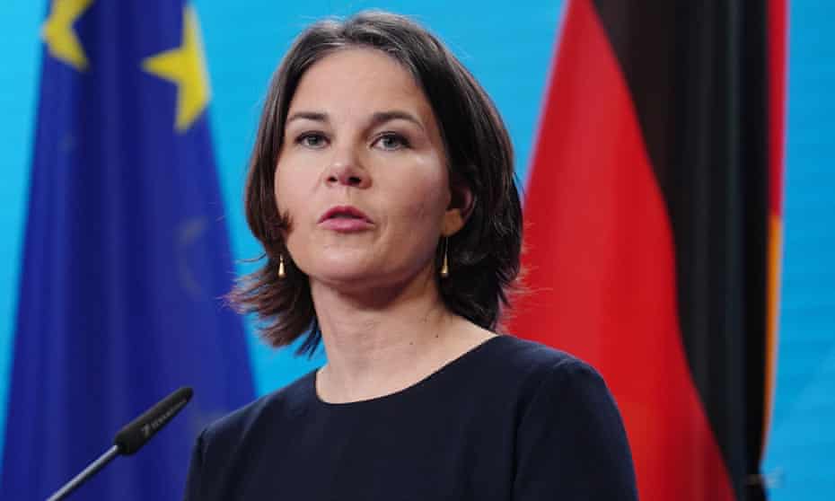 Annalena Baerbock: the German minister staring down Russia over Ukraine | Germany | The Guardian