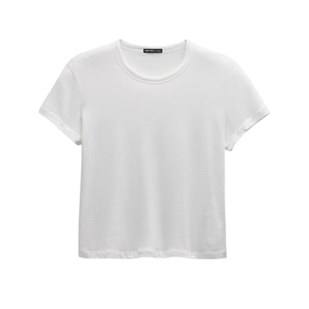 James Perse Brushed Elevated Jersey Short Sleeve Tee