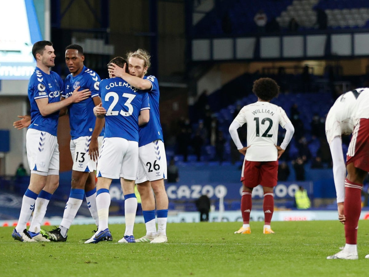 everton 2 1 arsenal premier league as it happened football the guardian