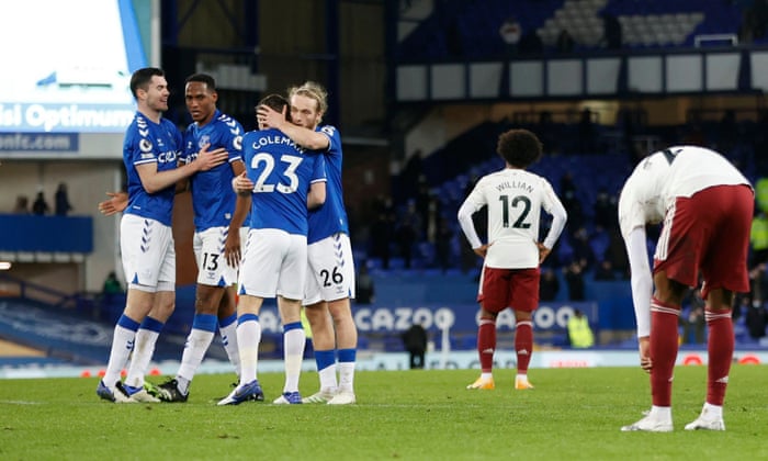 Everton 2-1 Arsenal: Premier League – as it happened | Football | The  Guardian