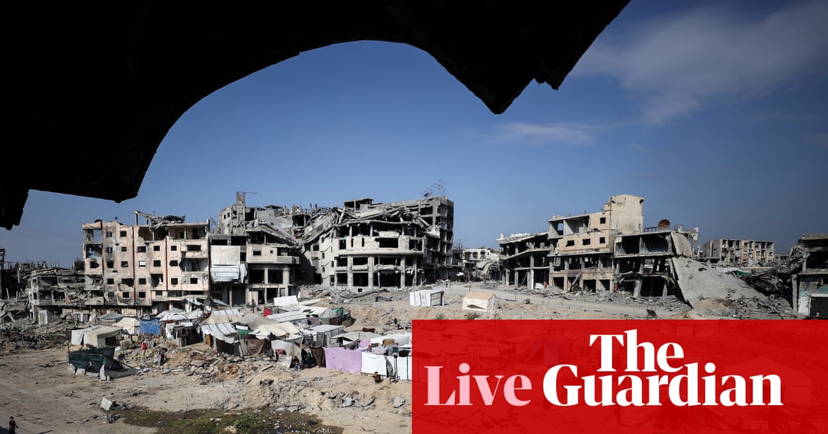 Reports of Israeli attacks in Gaza as it accuses Hamas of ‘blatant violation’ of ceasefire – Middle East crisis live
