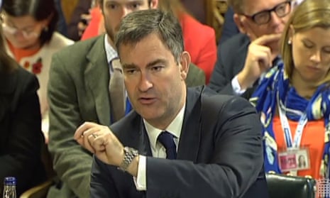 Work and pensions secretary David Gauke addresses a meeting of the work and pensions select committee on Wednesday. 