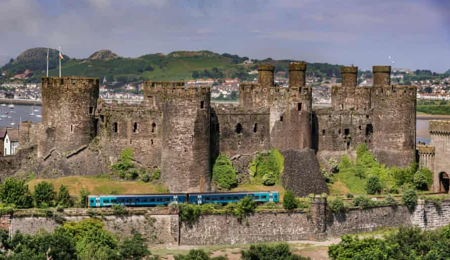 Conwy Castle in Wales.
