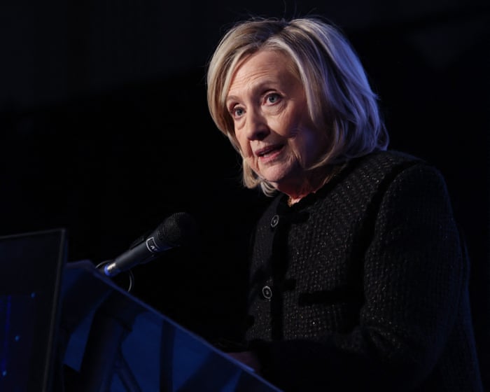 Hillary Clinton accuses Trump administration of Epstein files cover-up – US politics live