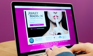 Ashley Madison website