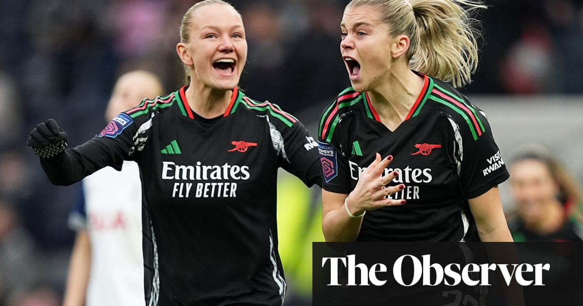 Smiles better as Slegers enjoys Arsenal’s WSL demolition derby at Spurs