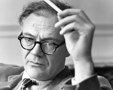 Robert Lowell, in London in 1967.