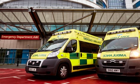 A total of 21,663 patients in England have been forced to wait for at least an hour with ambulance crews outside A&amp;Es since winter began.