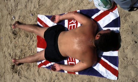 ‘If there’s one thing Brits want, it’s to go on holiday’ ... sunbathing in Ibiza.