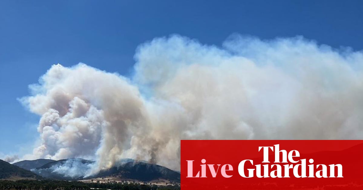 Australia news live: Victorian firefighters warn of ‘catastrophic’ fire risk as south-east heatwave continues