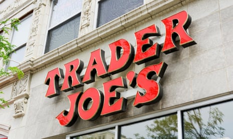 A sign for a Trader Joe's grocery store.