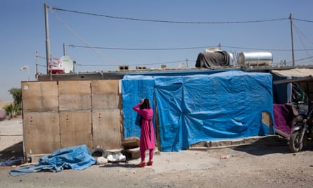Baharka refugee camp on the plains of northern Iraq