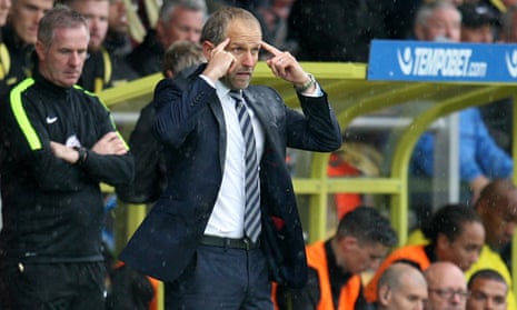 Paul Trollope pictured during his team’s 2-0 defeat at Burton Albion on Saturday.