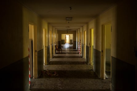 Willow Court asylum in New Norfolk, Tasmania, where Mike Parr staged Entry By Mirror Only and Asylum