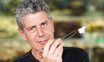 Anthony Bourdain, pictured in 2005