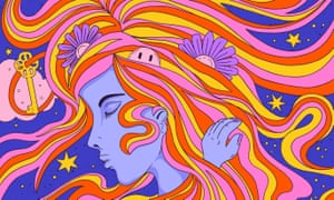 What a trip - psychedelic illustration