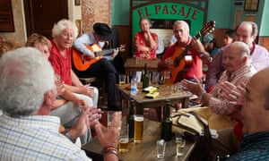 A flamenco bar in Jerez de la Frontera