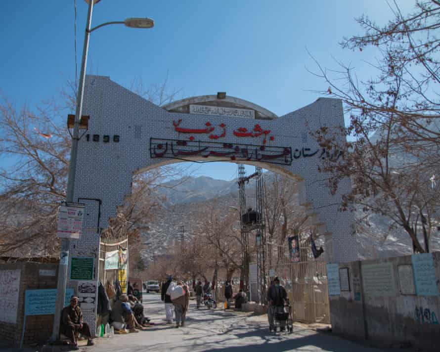 Behisht-e-Zainab cemetery at Mari Abad, in the Hazara area of the Balochi capital, Quetta
