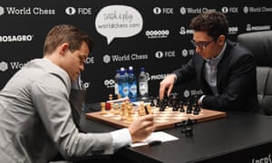 Magnus Carlsen And Fabiano Caruana Play To Quiet Game 11 Draw As It Happened Sport The Guardian