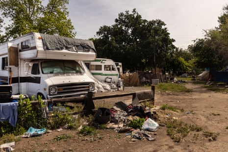 The Comanche Creek encampment.