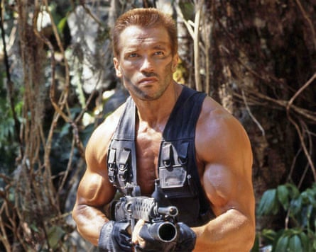 Arnold Schwarzenegger in Predator.