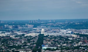 Although at just 68 sq miles (176 sq km) DC is hard to find on maps, its population of just over 700,000 is bigger than than Wyoming’s and Vermont’s.