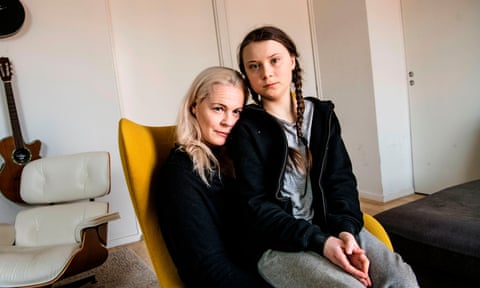 Malena Ernman on daughter Greta Thunberg: 'She was slowly disappearing into some kind of darkness' | Greta Thunberg | The Guardian Malena Ernman on daughter Greta Thunberg: 'She was slowly disappearing into some kind of darkness' | Greta Thunberg | The Guardian