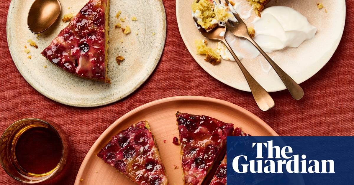Helen Goh's recipe for cranberry, orange and ginger upside-down cake | The sweet spot