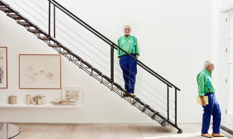 Richard Rogers at home in west London