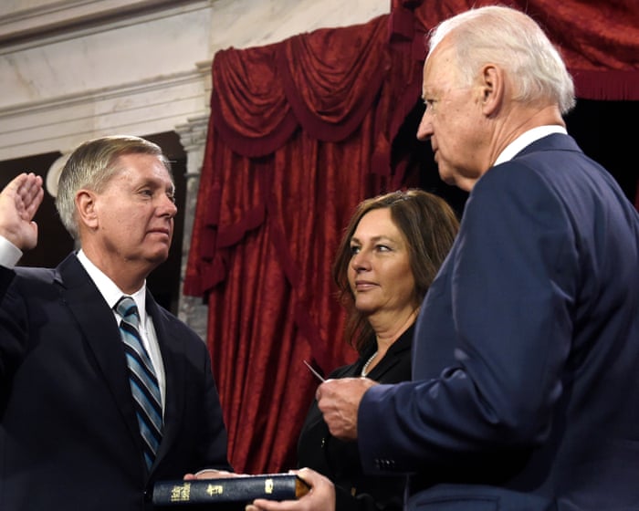 Trump backs Lindsey Graham’s sister to serve rest of Republican’s Senate term