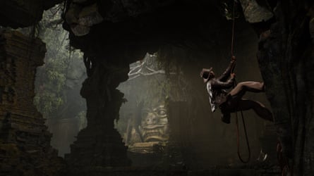 Indiana Jones and the Great Circle, a screenshot of the Demon’s Tomb.
