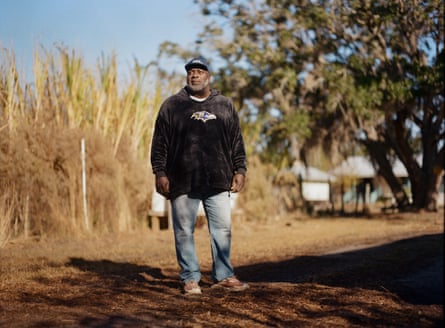 Maurice Bailey, an activist fighting to preserve the history of Sapelo Island.