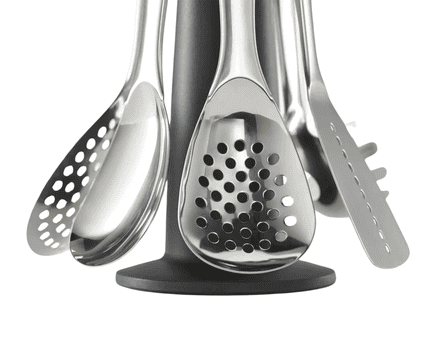 Joseph Joseph elevate steel utensils carousel set