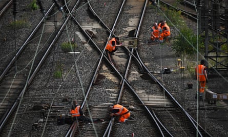 Engineering work on Germany’s tracks