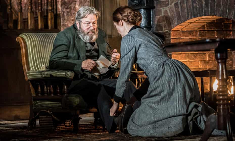 Roger Allam and Justine Mitchell in Rutherford and Son.
