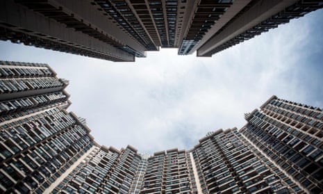 A residential high rise building is pictured in Shanghai, 2016. 