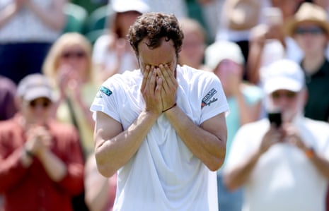 Roman Safiullin reacts after winning his Men’s Singles third round match against Joao Fonseca.