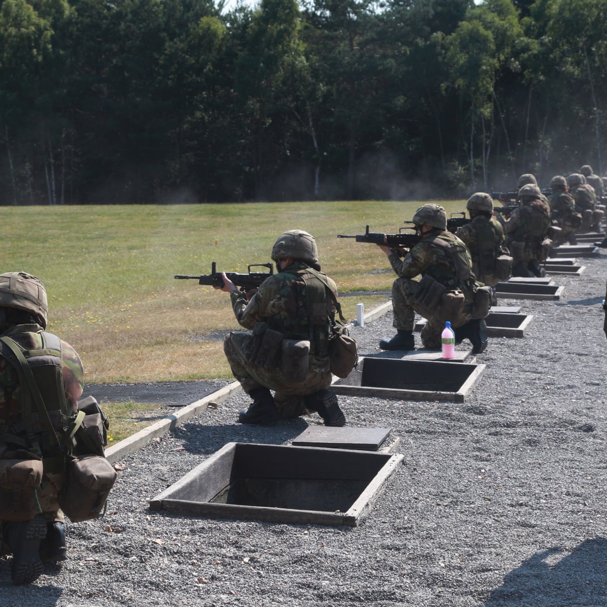 Overweight Unfit Or Shy The British Army Still Wants You Military The Guardian
