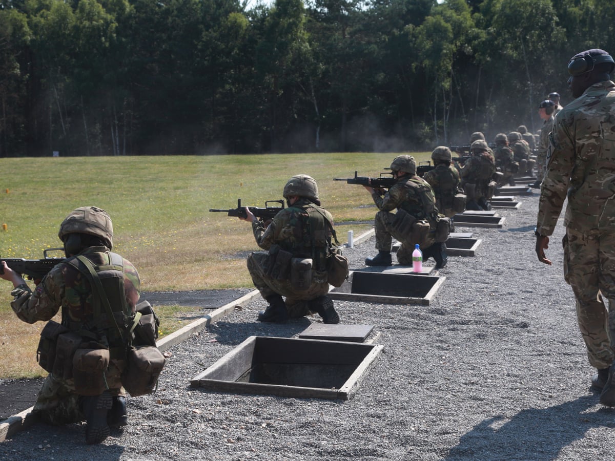 Overweight Unfit Or Shy The British Army Still Wants You Military The Guardian