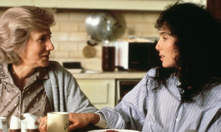 Olympia Dukakis, left, with Cher in Moonstruck.
