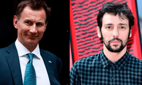 Jeremy Hunt and Ralf Little.