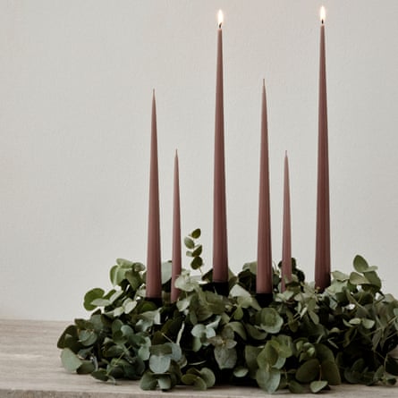 Danish taper candles.