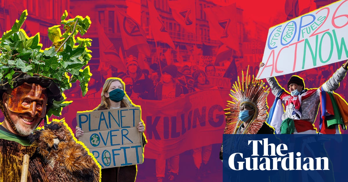 ‘We’re in this together’: why I’m protesting at Cop26 – video