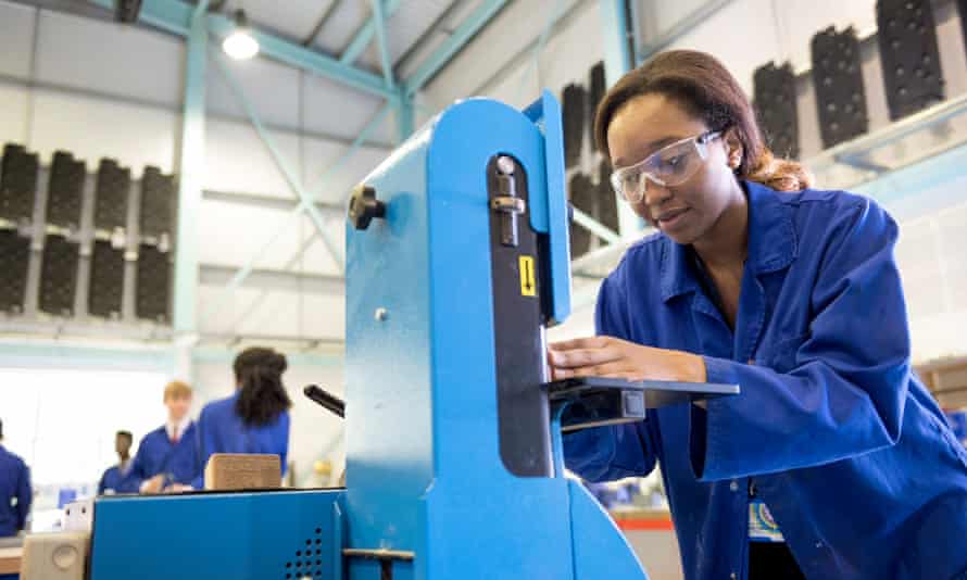 How schools and businesses are addressing the Stem diversity gap |  Apprenticeships | The Guardian
